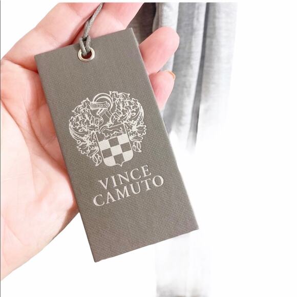 Vince Camuto Long Sleeve Gray Shirt - Picture 6 of 6